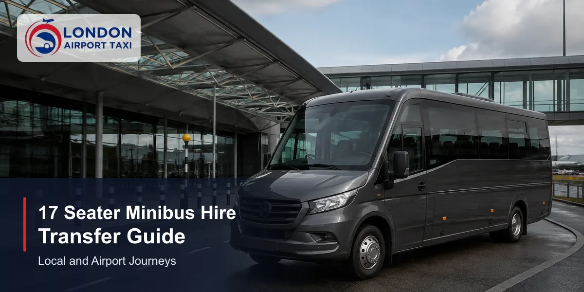 17 Seater Minibus Hire with Driver 2026 | Fixed Fares UK