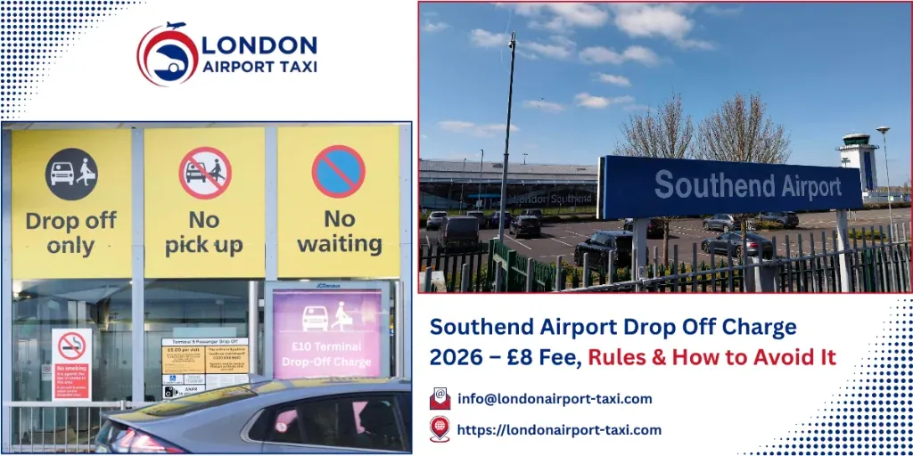 Southend Airport Drop-Off Charge 2026: £8 Fee & Free Option