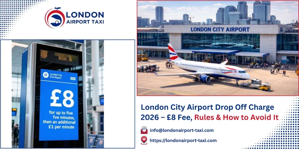 London City Airport Drop-Off Charge: &pound;8 Fee Explained 2026