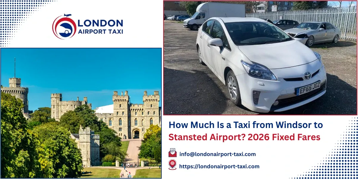 Windsor to Stansted Airport Taxi 2026 | From &pound;85