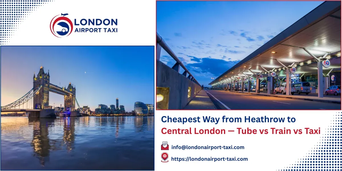 Cheapest Heathrow to London 2026 | Tube vs Train vs Taxi
