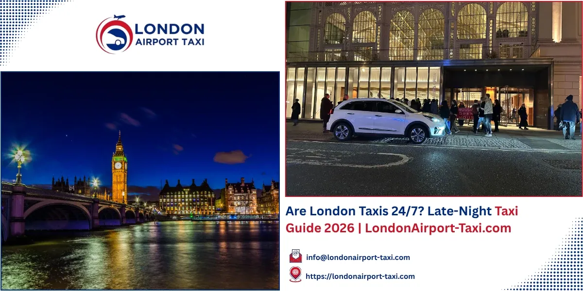 Are London Taxis 24/7? Late-Night Taxi Guide 2026