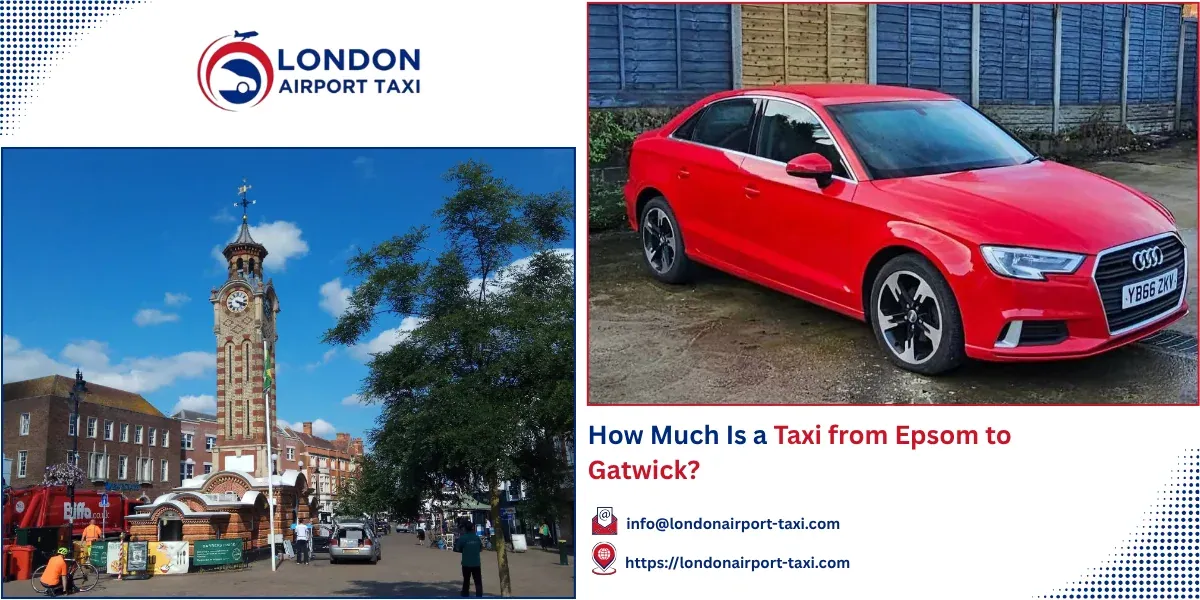 How Much Is a Taxi from Epsom to Gatwick? 2026 Guide (&pound;66&ndash;&pound;101)