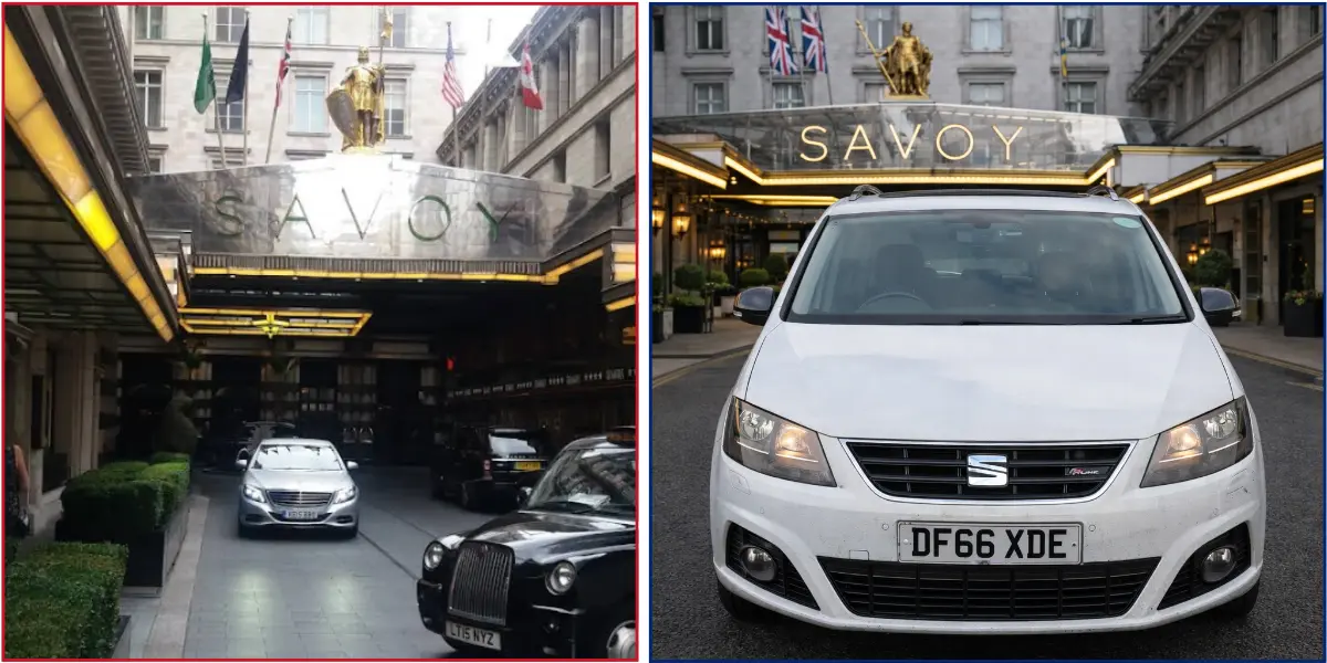 Taxi to Savoy Hotel
