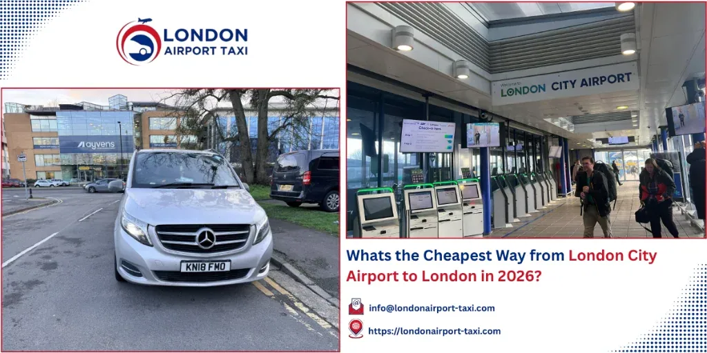 Cheapest Way London City Airport to London 2026 &mdash; DLR &pound;3.30