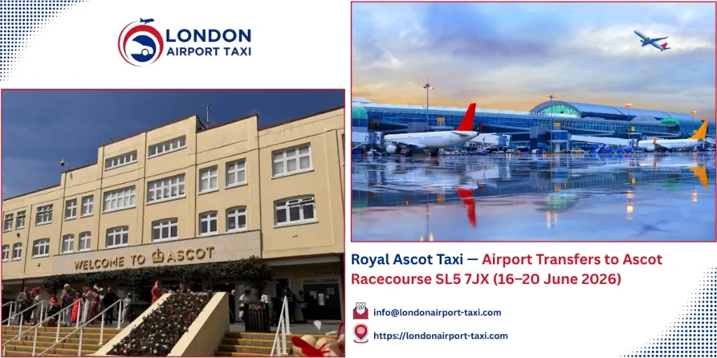 Royal Ascot Taxi &mdash; Airport Transfers to Ascot SL5 7JX 2026