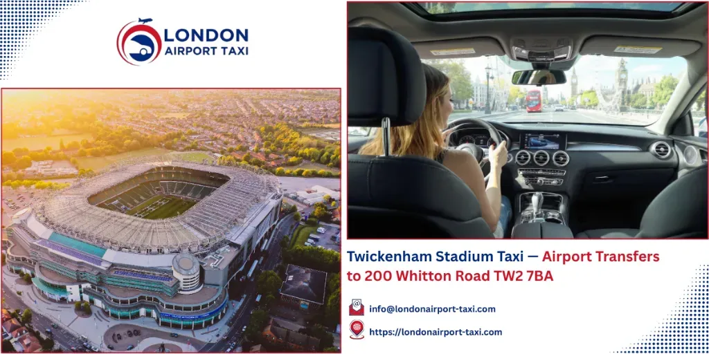 Twickenham Stadium Taxi 2026 &mdash; Airport Transfers TW2 7BA