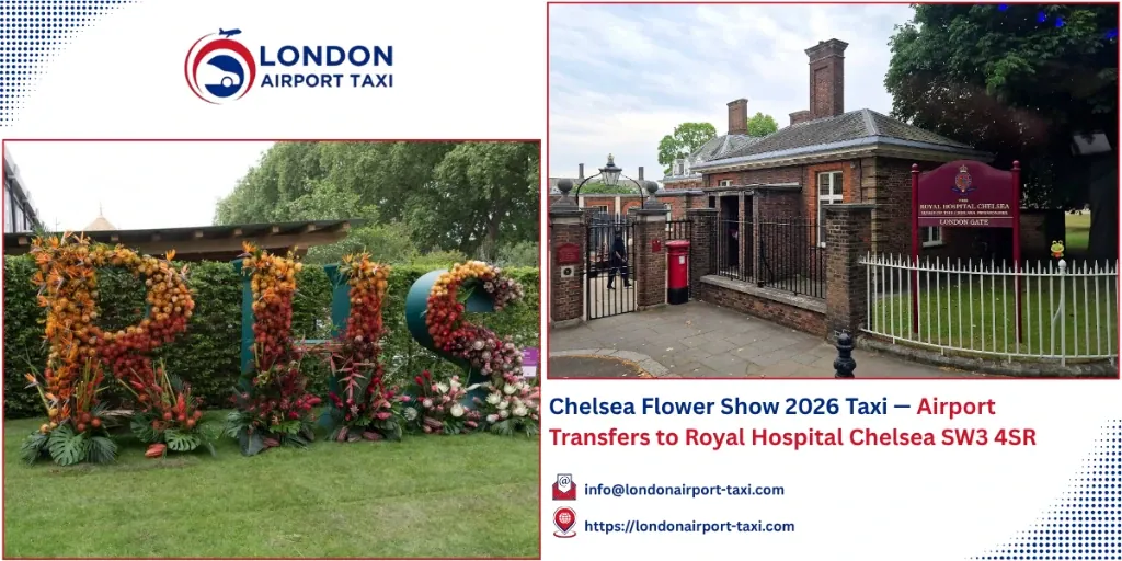 Chelsea Flower Show Taxi &mdash; Airport Transfers SW3 4SR