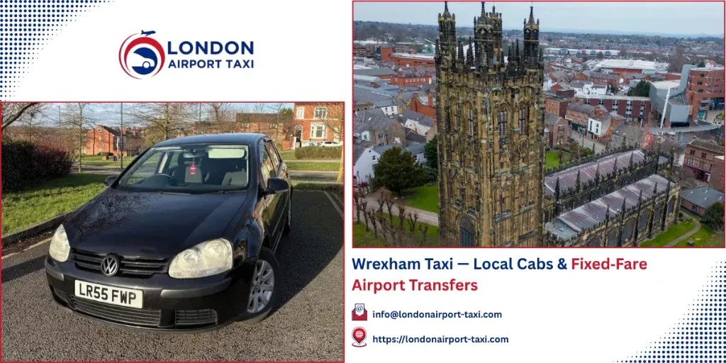Wrexham Taxi & Airport Transfers | Fixed Fares 2026