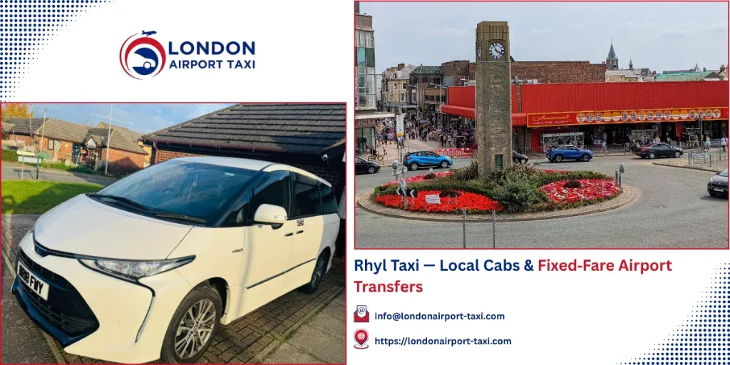 Rhyl Taxi & Airport Transfers | Fixed Fares 2026