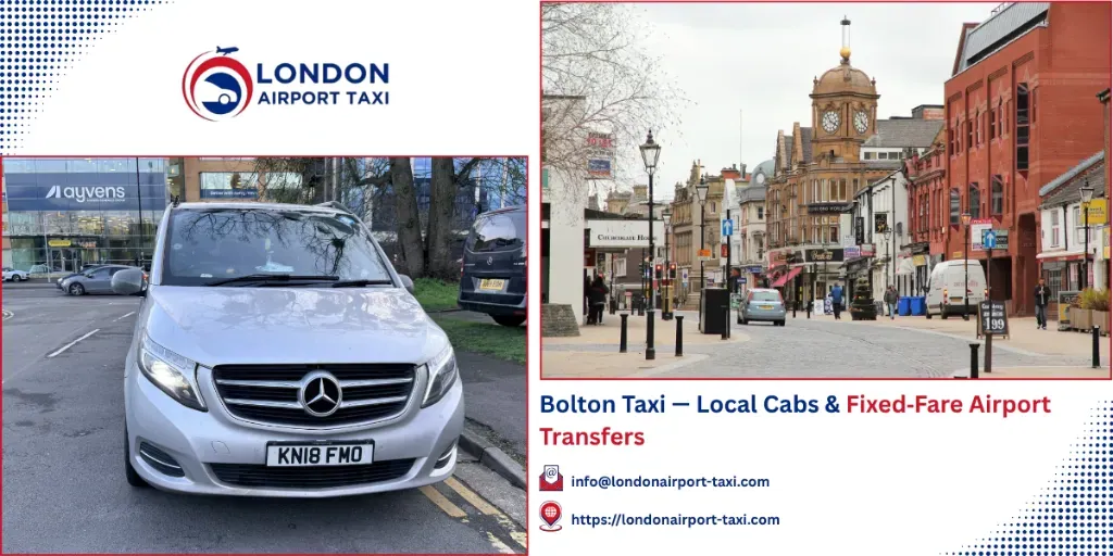 Bolton Taxi & Airport Transfers | Fixed Fares 2026