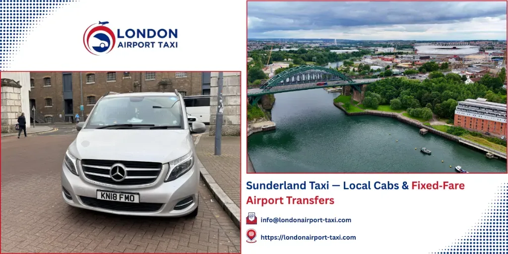 Sunderland Taxi & Airport Transfers | Fixed Fares 2026