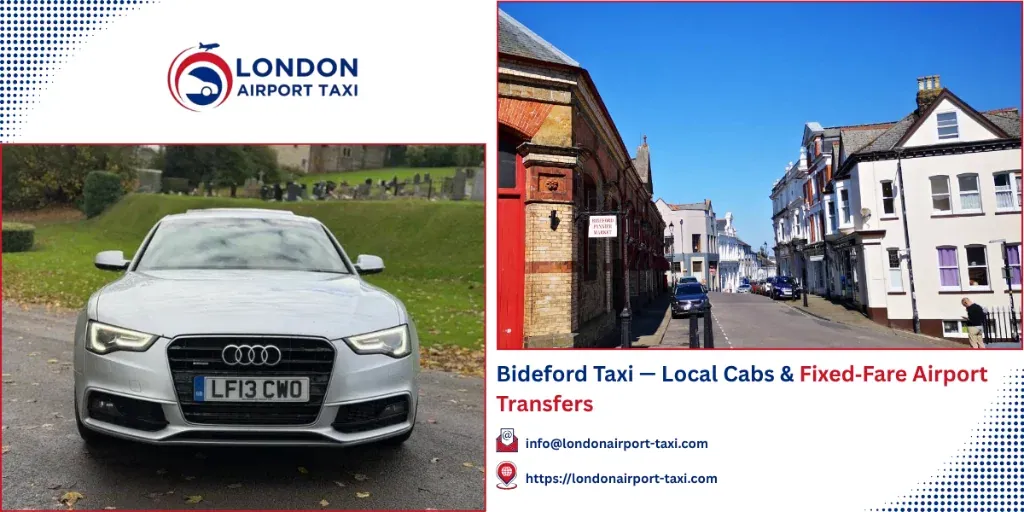 Bideford Taxi & Airport Transfers | Fixed Fares 2026
