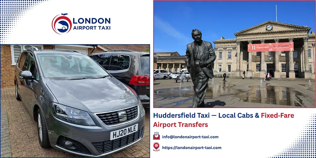 Huddersfield Taxi & Airport Transfers | Fixed Fares 2026