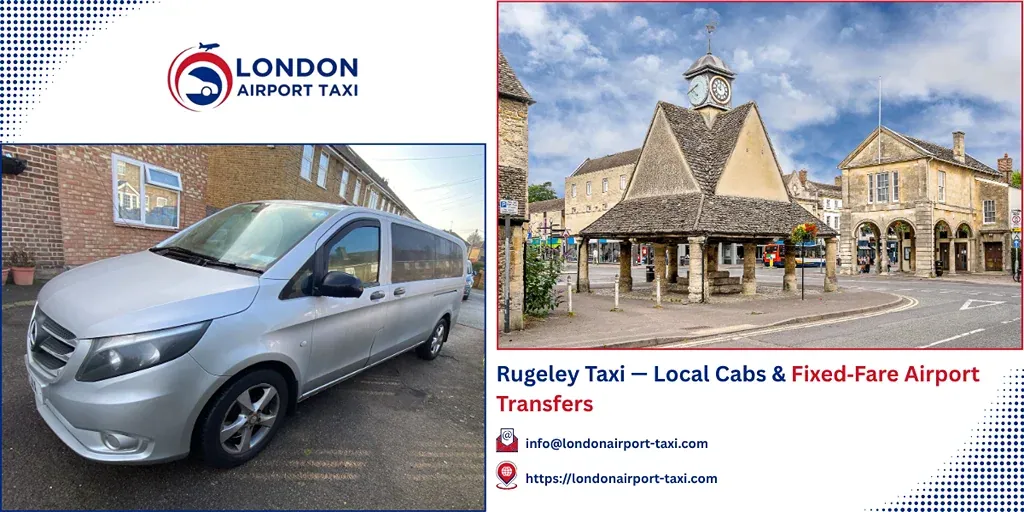 Rugeley Taxi & Airport Transfers | Fixed Fares 2026
