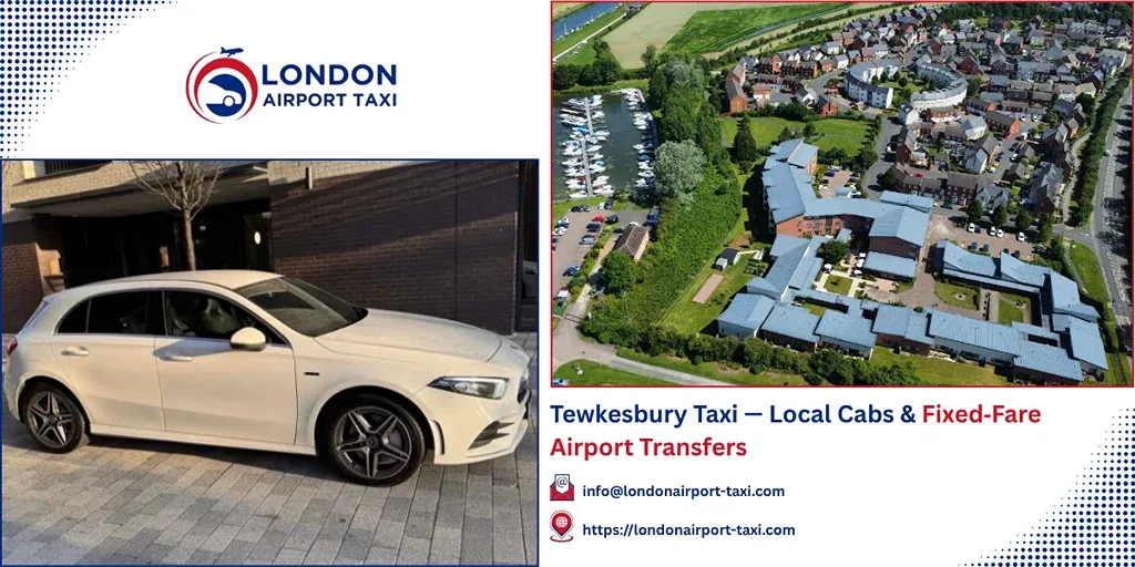 Tewkesbury Taxi & Airport Transfers | Fixed Fares 2026