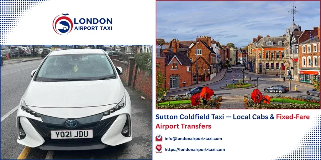 Sutton Coldfield Taxi & Airport Transfers | Fixed Price 2026