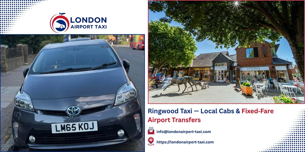Ringwood Taxi & Airport Transfers | Fixed Fares 2026