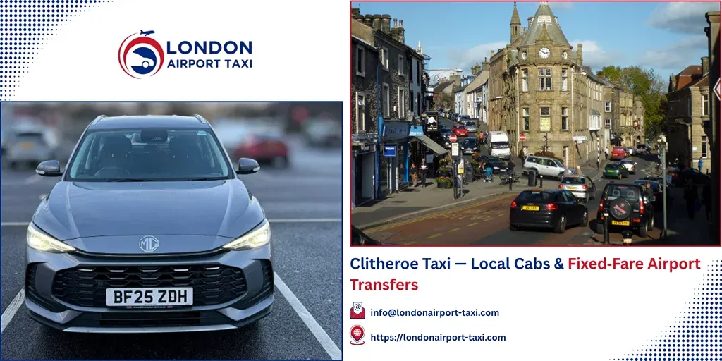 Clitheroe Taxi & Airport Transfers | Fixed Fares 2026