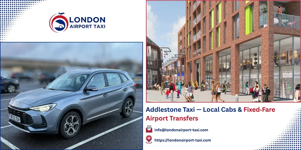 Addlestone Taxi & Airport Transfers | Fixed Price 2026