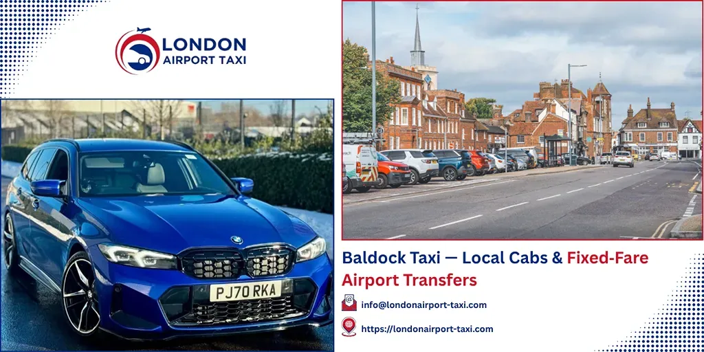 Baldock Taxi & Airport Transfers | Fixed Price 2026