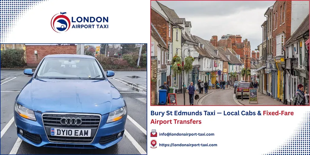 Bury St Edmunds Taxi & Airport Transfers | Fixed Price 2026
