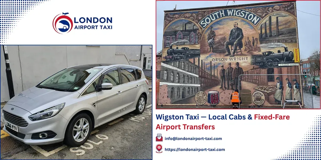 Wigston Taxi & Airport Transfers | Fixed Price 2026