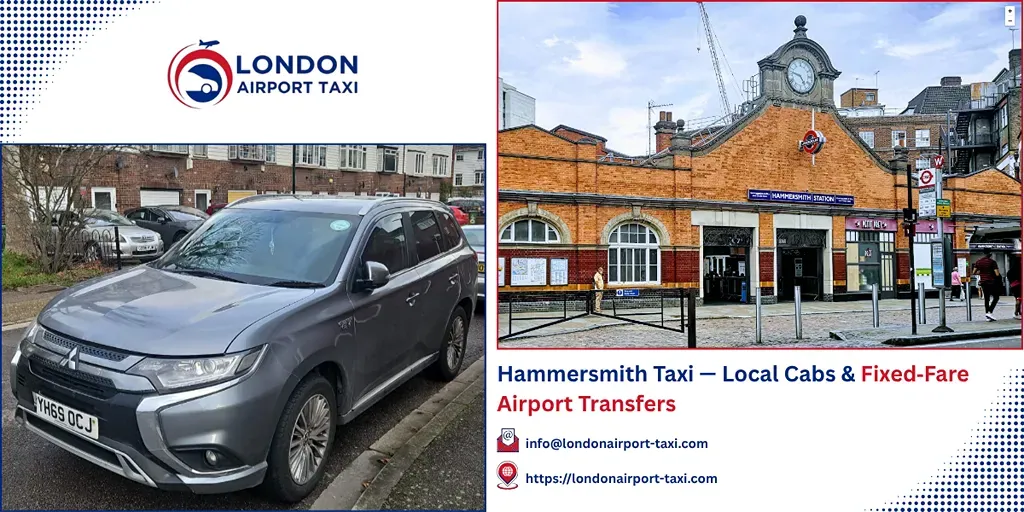 Hammersmith Taxi & Airport Transfers | Fixed Price 2026