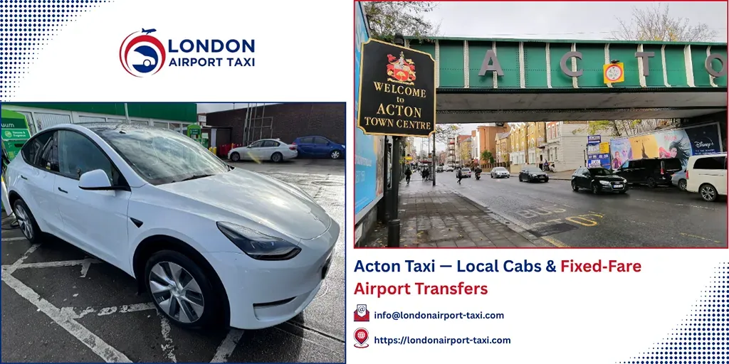 Acton Taxi & Airport Transfers | Fixed Price 2026