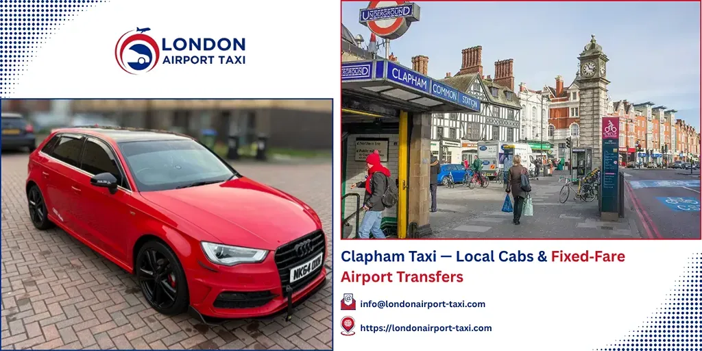 Clapham Taxi & Airport Transfers | Fixed Price 2026