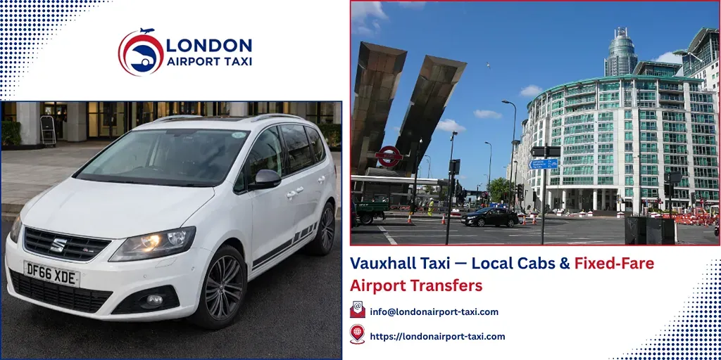 Vauxhall Taxi & Airport Transfers | Fixed Price 2026