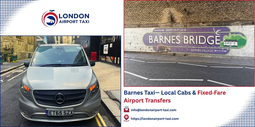 Barnes Taxi & Airport Transfers | Fixed Price 2026