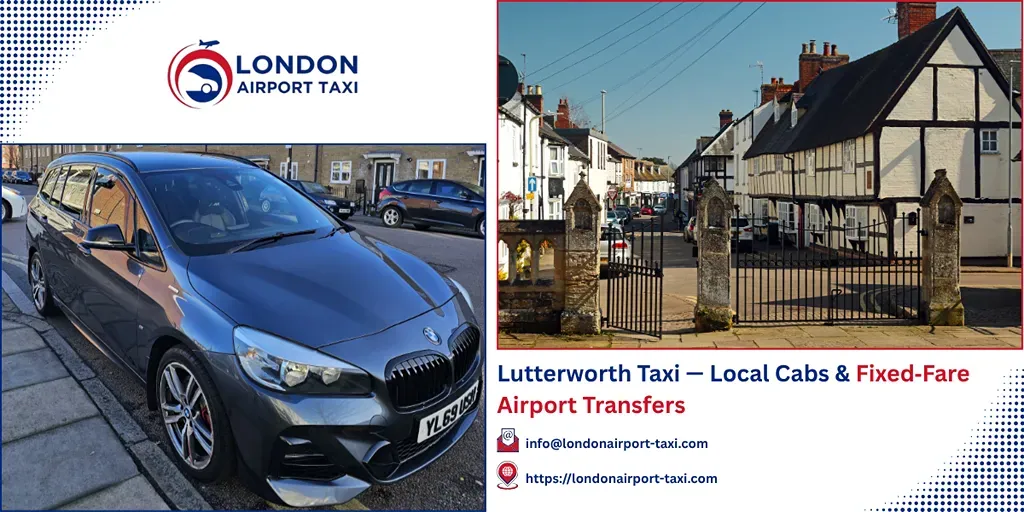 Lutterworth Taxi & Airport Transfers | Fixed Price 2026