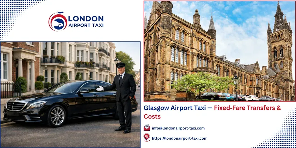 Glasgow Airport Taxi | Fixed Fares & Costs 2026