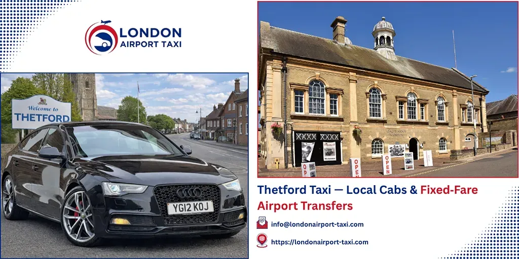 Thetford Taxi & Airport Transfers | Fixed Price 2026