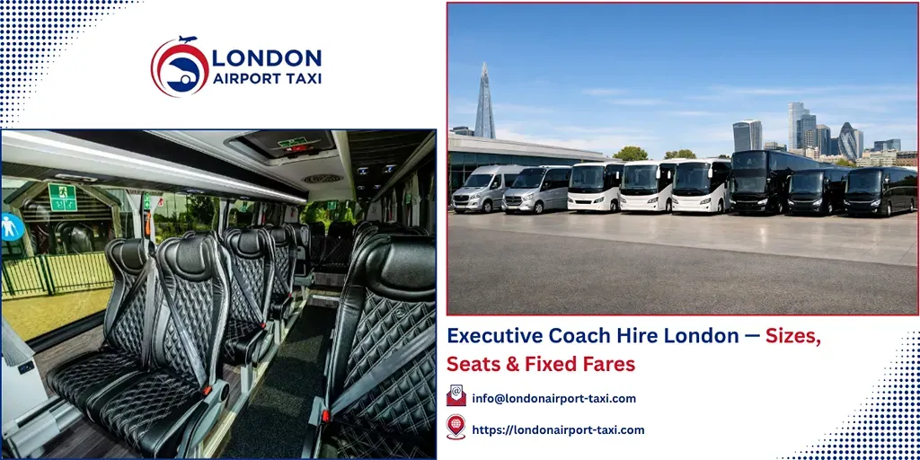 Executive Coach Hire London | Sizes & Seats 2026