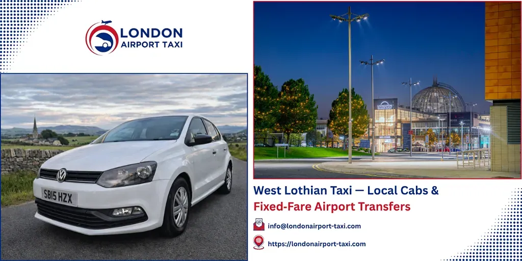 West Lothian Taxi & Airport Transfers | Fixed Price 2026