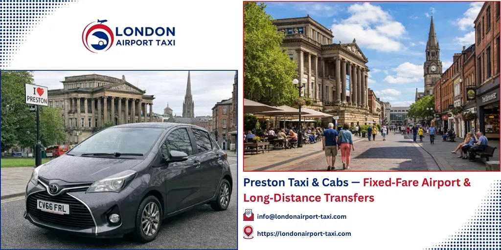 Preston Taxi & Cabs | Fixed Price Airport Transfers 2026