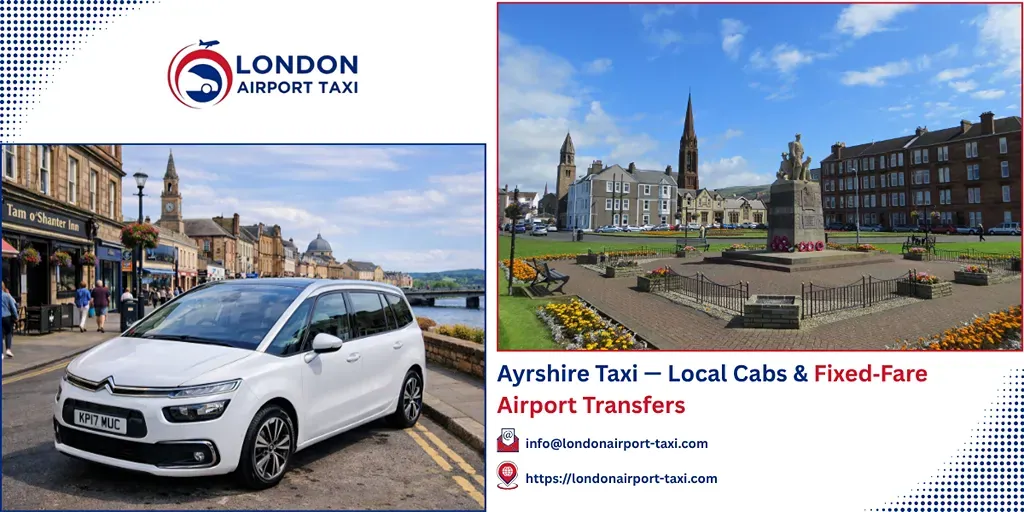 Ayrshire Taxi & Airport Transfers | Fixed Price 2026