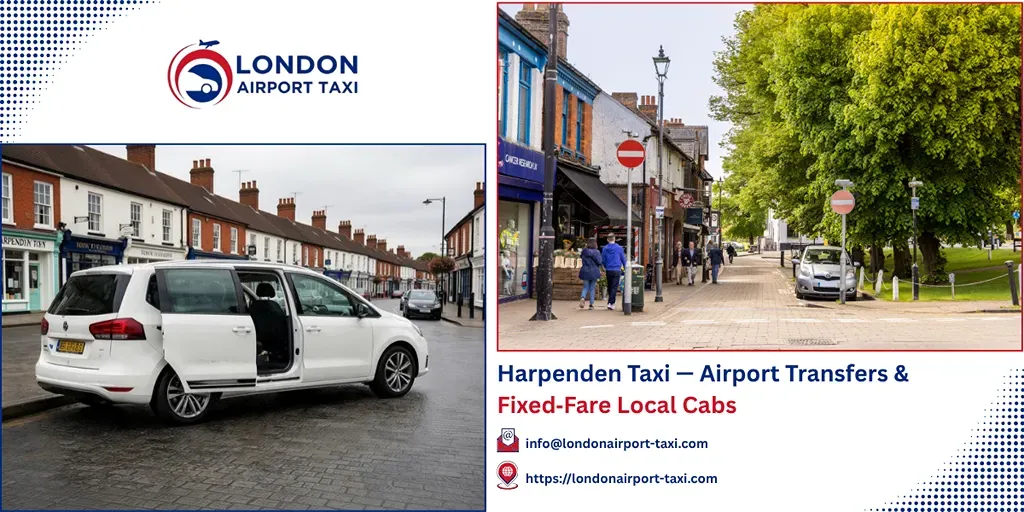 Harpenden Taxi & Airport Transfers | Fixed Price 2026