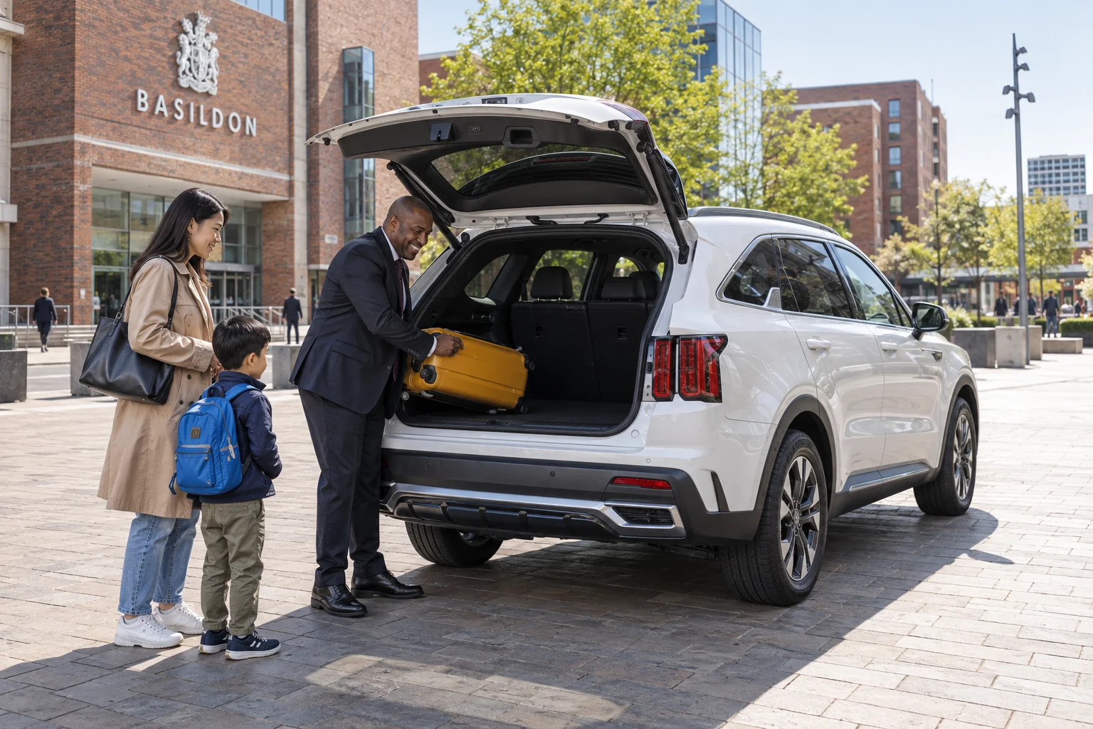Professional taxi service from Basildon to Heathrow Airport