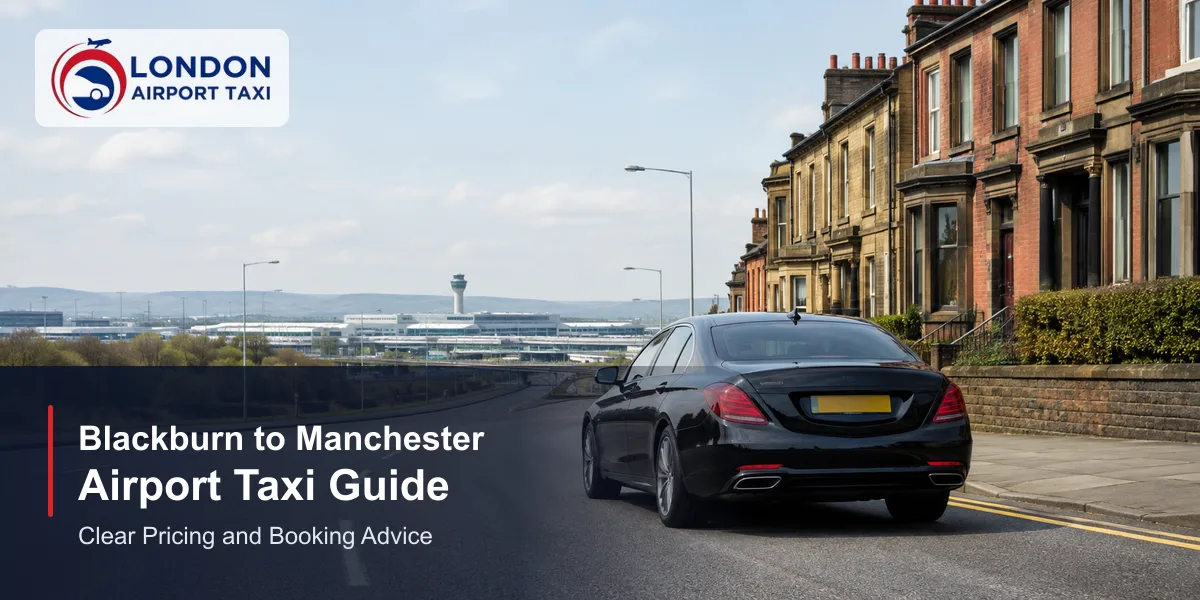 Blackburn to Manchester Airport Taxi 2026 | From &pound;70