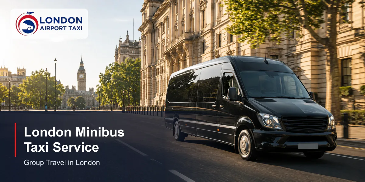 Minibus Taxi Service London 2026 — 6-16 Seater Group Taxi
