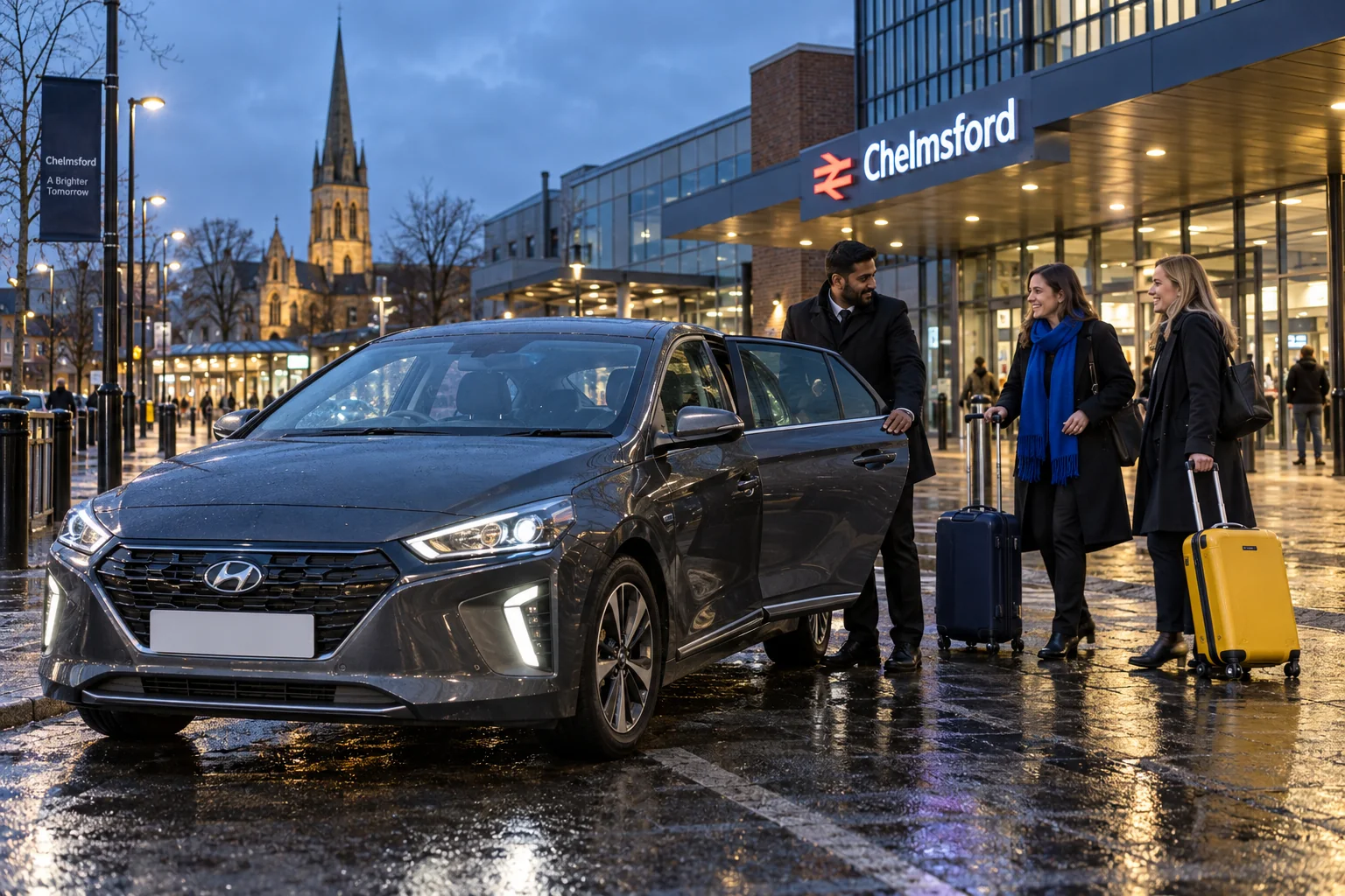 Professional taxi service from Chelmsford to Heathrow Airport