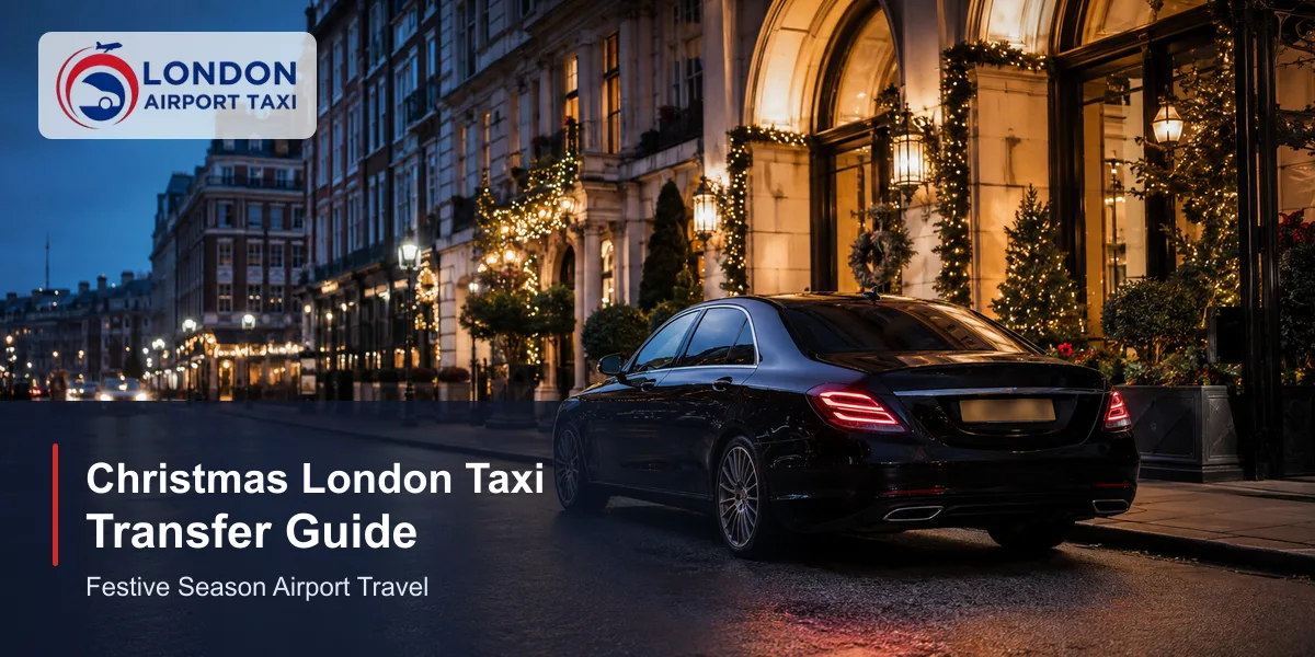 Christmas London Taxi 2026 — Airport Transfers 24-31 December