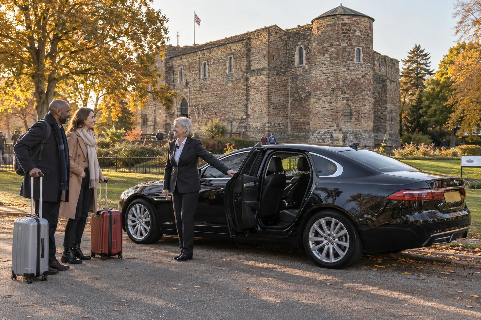 Professional taxi service from Colchester to Heathrow Airport