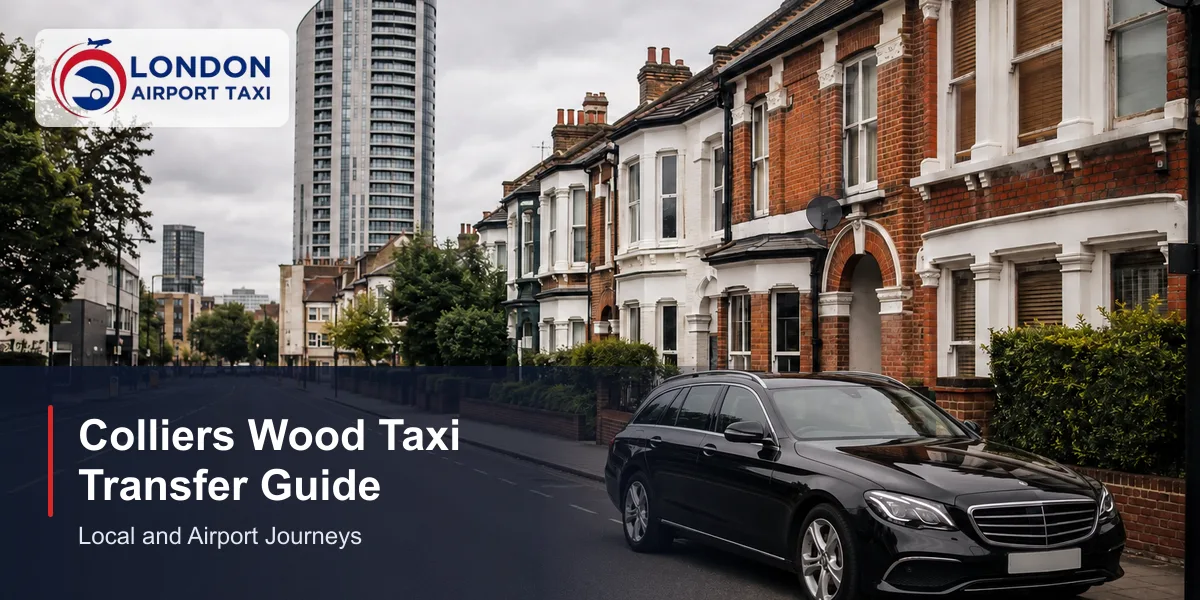 Colliers Wood Taxi & Airport Transfers | Fixed Price 2026