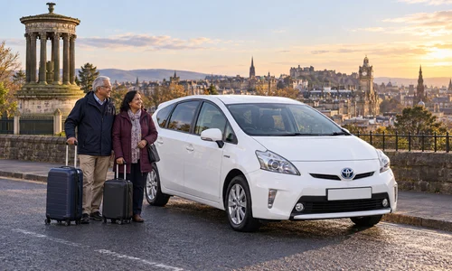 Professional taxi service from Edinburgh to Heathrow Airport