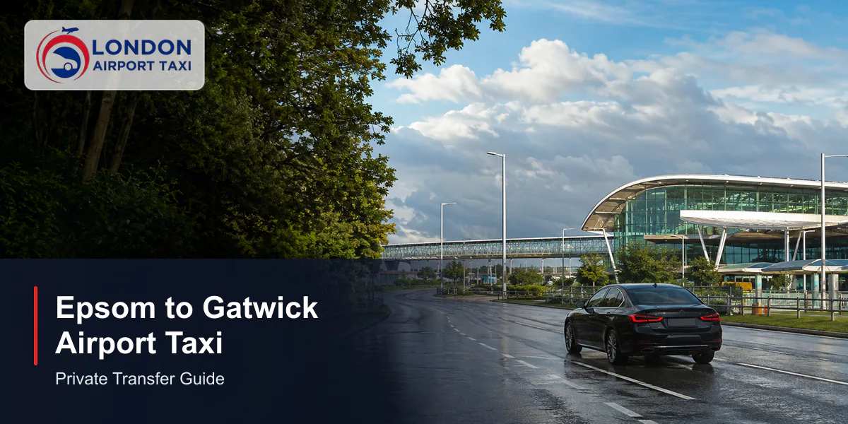 How Much Is a Taxi from Epsom to Gatwick? £66–£101