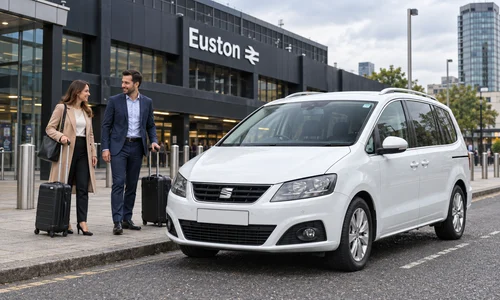 Professional taxi service from Euston to Heathrow Airport